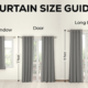 Standard Curtain Sizes Chart