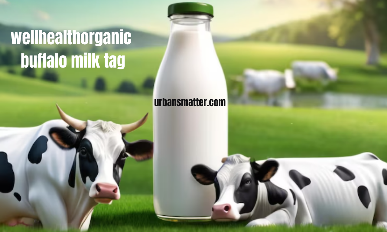 WellHealthOrganic buffalo milk tag