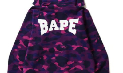 Purple Bape Hoodie