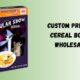 Custom Cereal Packaging Boxes