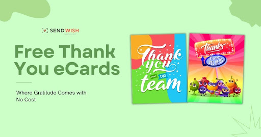 free thank you cards